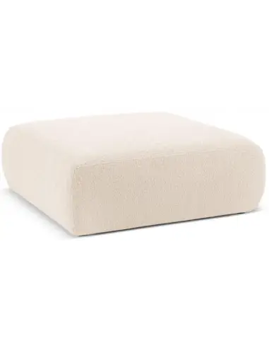 Molino puf til sofa i bouclé B100 x D100 cm - Beige