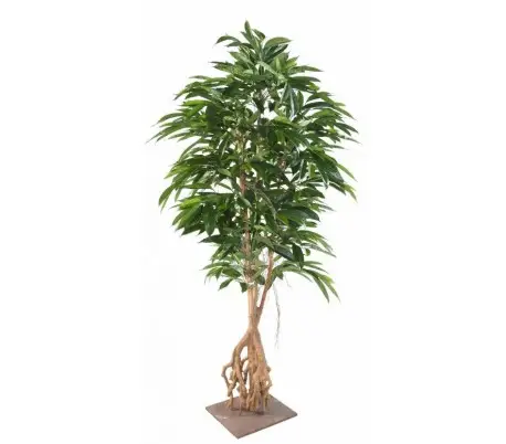 Stor kunstig ficus palmetræ H210 cm