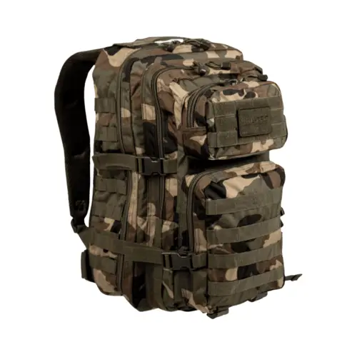 Skoletaske woodland camo 4-9 klasse