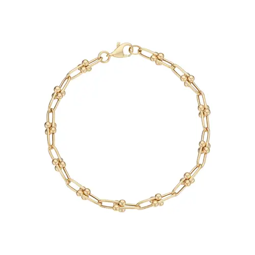 Vibholm Guld - Chunky kæde armbånd X4HOB11870