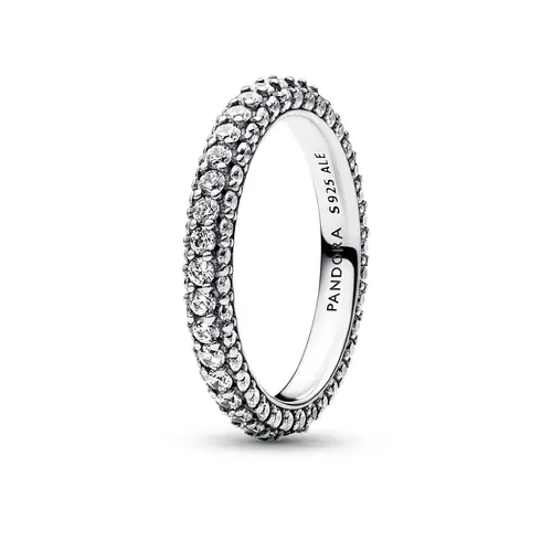 Pandora - Timeless Pavé Single Row ring Sølv sterlingsølv