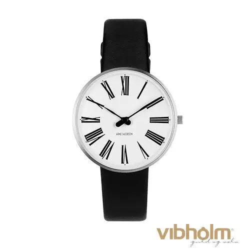 Arne Jacobsen - Roman Ur 53301-1601 Rustfrit stål