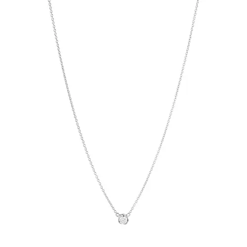 Georg Jensen - Signature Diamonds halskæde 0,05-0,20 ct. 18 kt. hvidguld