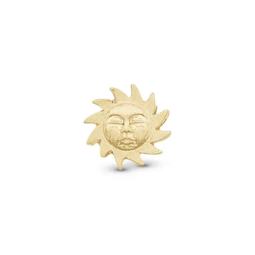 Christina Design London Jewelry & Watches - Glowing Sun charm, 4 mm Forgyldt sølv