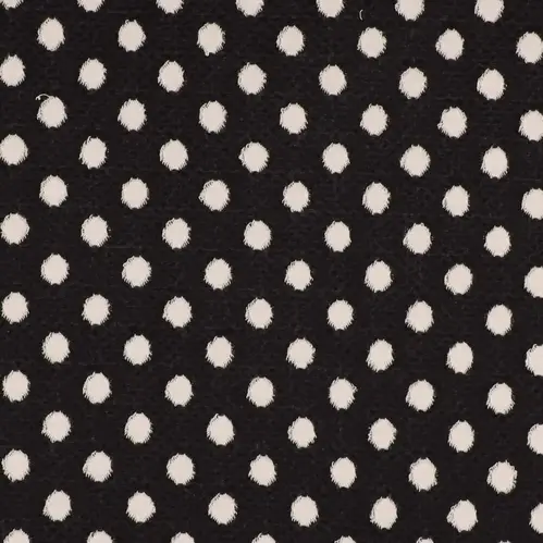 Dots på koksgrå - Jersey/bomuld, polyester