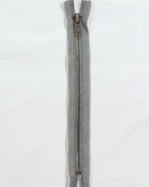 Bukselynlås, jeans - Metal (8 - 20 cm)