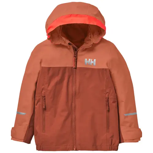 Helly Hansen K Shelter 2.0, regnjakke, børn, orange