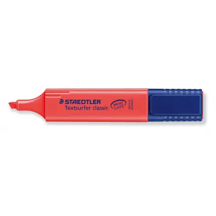 Staedtler Textsurfer Classic Overstregningstusch Rød 1-5mm - 1 stk