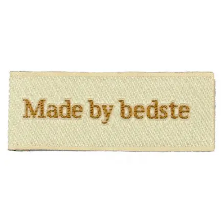 Label Made by Bedste Sandfarve