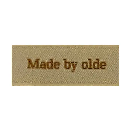 Label Made by Olde Sandfarve