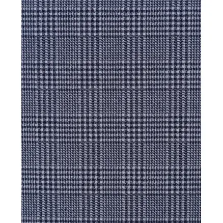 Jacquard Stof 150cm 008 - Blå med små tern