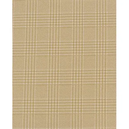 Jacquard Stof 150cm 652 - Beige med små tern