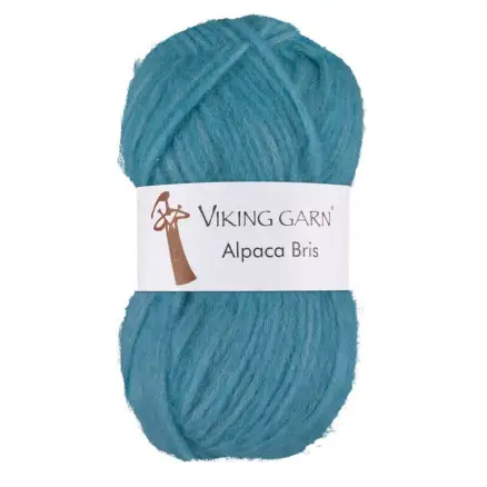 Viking Garn Alpaca Bris 328 Blå