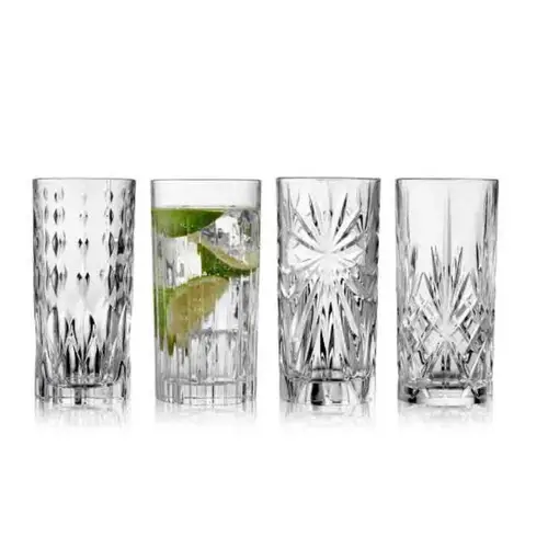 Lyngby Glas -  Selection Highball 36 cl 4 stk Klar