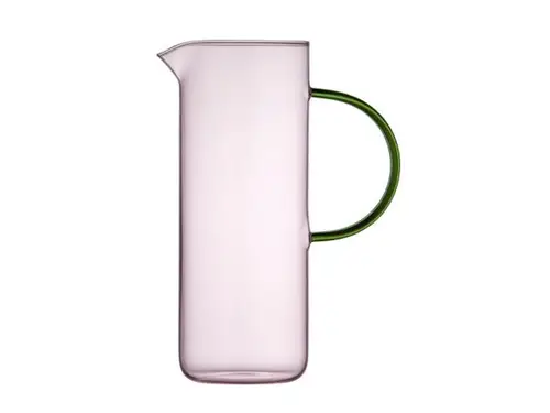 Lyngby Glas -  Torino Glaskande 1,1 liter Pink/Grøn