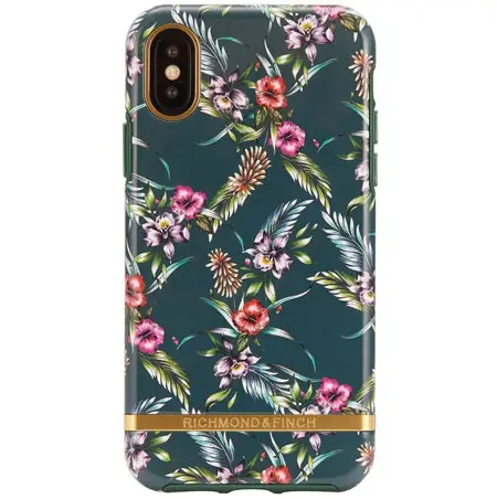 Richmond & Finch Emerald Blossom Mobil Cover - iPhone X/XS