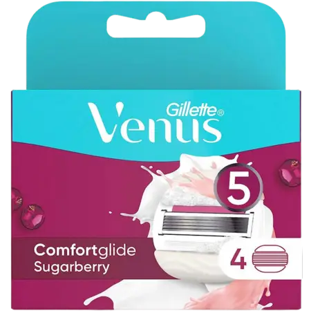 Gillette Venus Sugarberry Barberblade - 4 stk