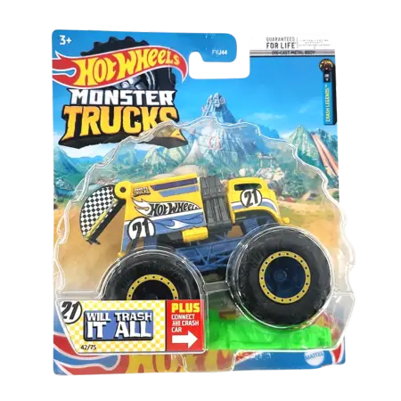 Hot Wheels Will Trash It All 1:64 Monster Truck