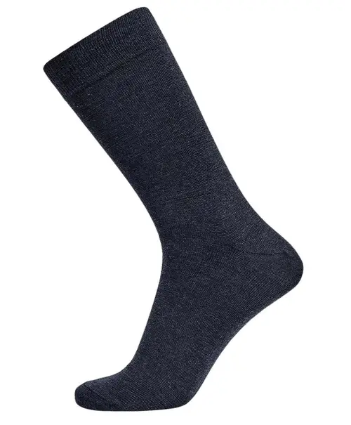 Egtved Twin Sock Uldstrømper Mørk Navy Str. 45-48