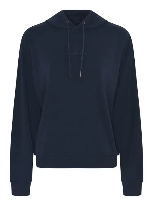 Bambus sweat hoodie til damer, JBS of Denmark, navy-XS