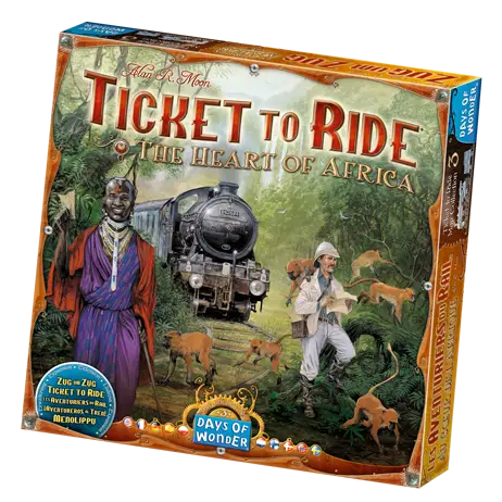 Ticket To Ride: Heart of Africa - Map Collection #3