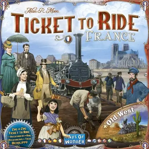 Ticket to Ride: France og The Old West - Map Collection #6