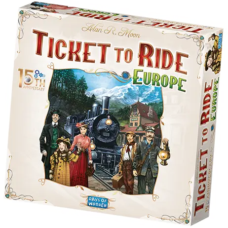 Ticket to Ride: Europe - Jubilæumsudgave