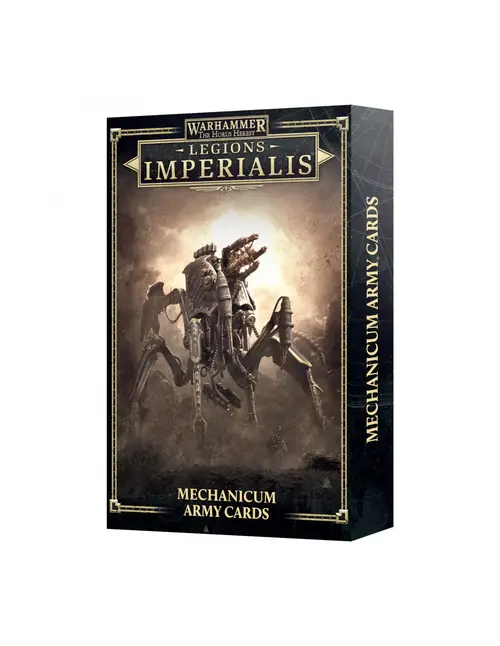 Mechanicum Army List Cards - Legions Imperialis - Games Workshop