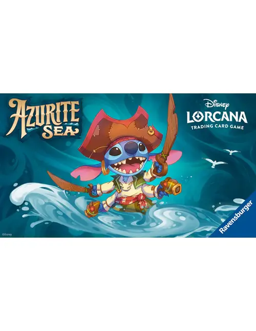 Azurite Sea Sealed Turnering Lørdag d. 16 November - billet - Disney Lorcana TCG