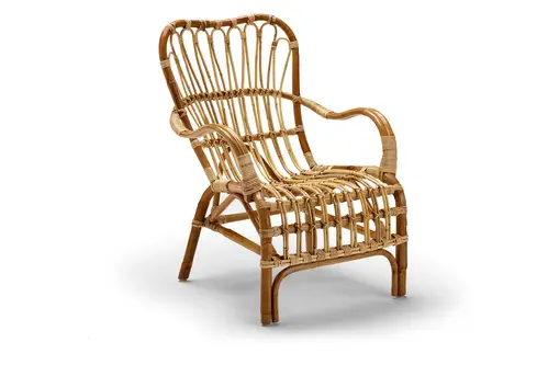 Bhutan Loungestol, Flettet Naturrattan