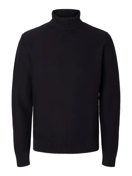 SLHAXEL LS KNIT ROLL NECK W