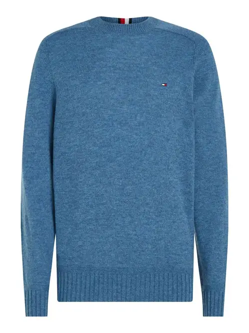 MULTI HTR MERINO CREW NECK