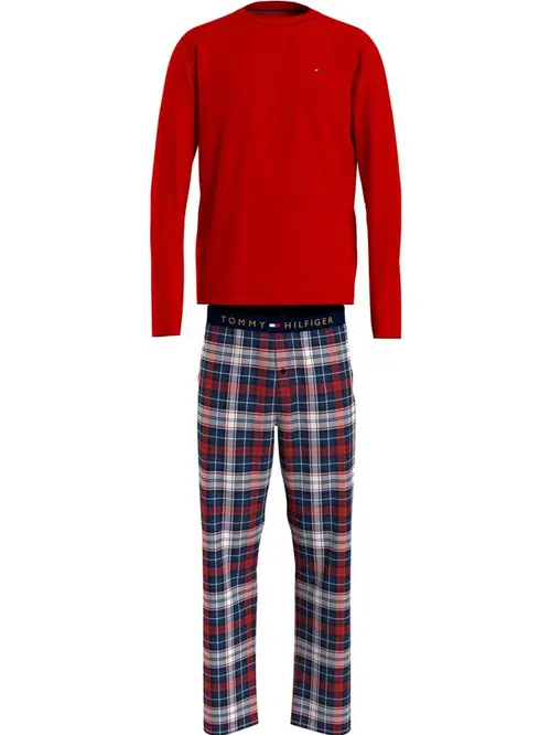 LS PANT SET FLANNEL