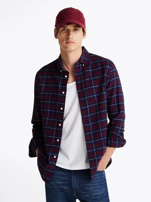 BRUSHED EASY CHECK RF SHIRT