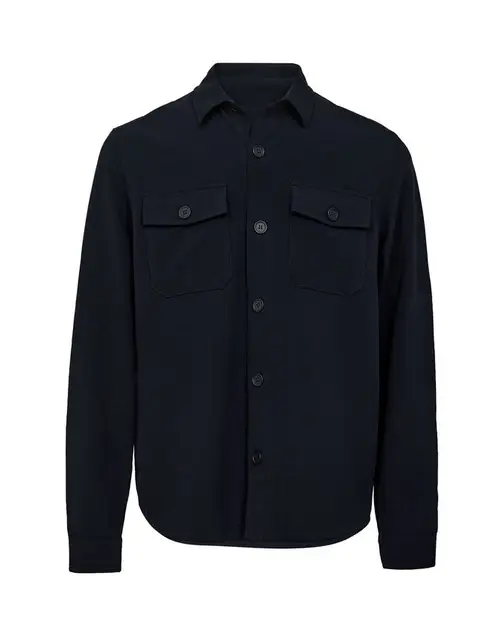 Overshirt solid modern fit