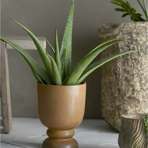 Aloe plante grøn, kunstig - Bloomingville - H: 61 cm