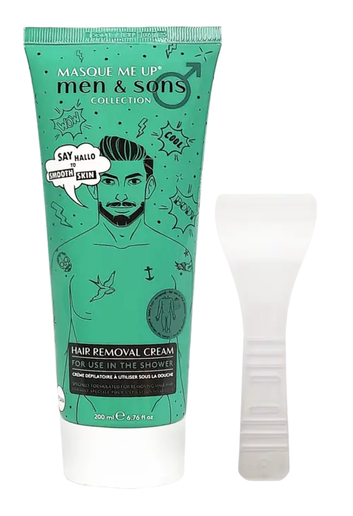 Men & Sons Hair Removal Cream - For Shower Use