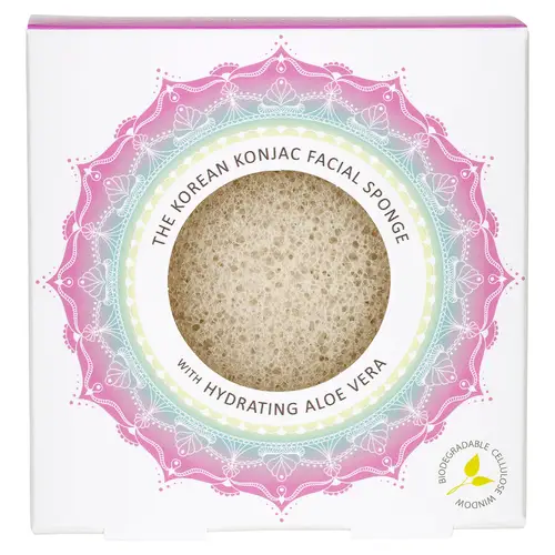 Mandala Facial Sponge with Aloe Vera