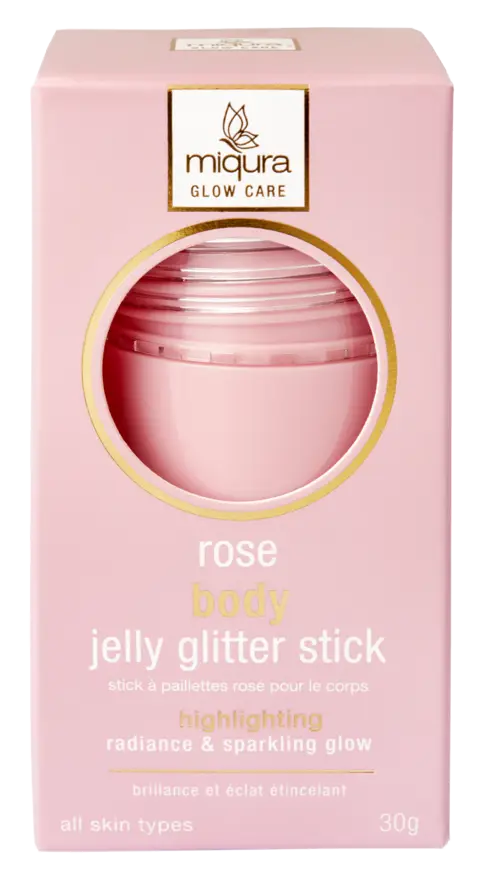 Miqura jelly glitter stick - Rose