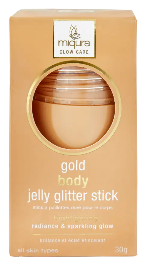 Miqura jelly glitter stick - Gold