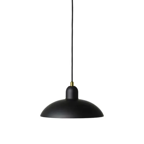 Kaiser Idell 6631-P Pendel Mat Sort/Messing - Fritz Hansen