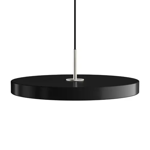 Asteria Plus Medium Pendel Black m/ Ståltop - Umage