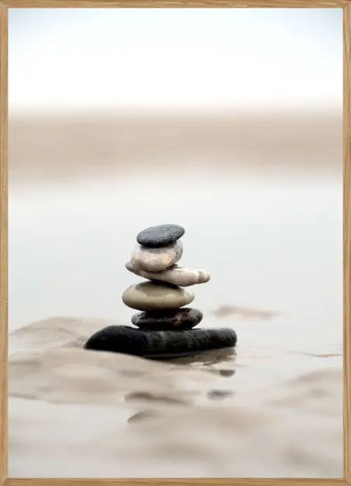 BALANCE - NATURPLAKAT A5 (14,8 x 21cm) - BOLIGEN > NATURPLAKATER - Living Nature