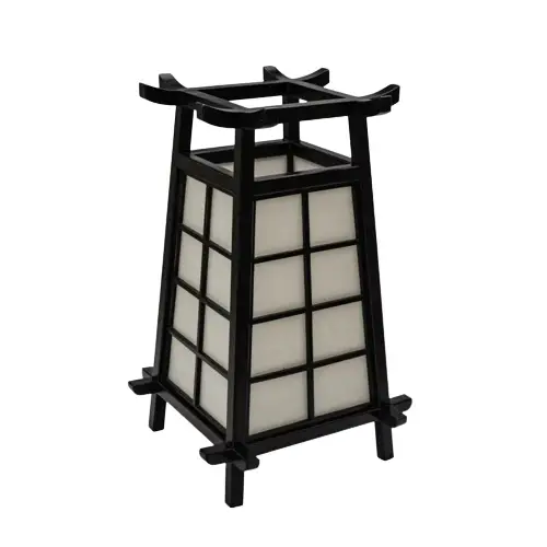 Japansk lampe Nara pyramide