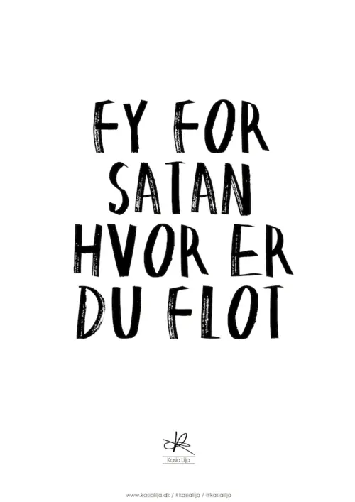 A3 Plakat - SATAN FLOT