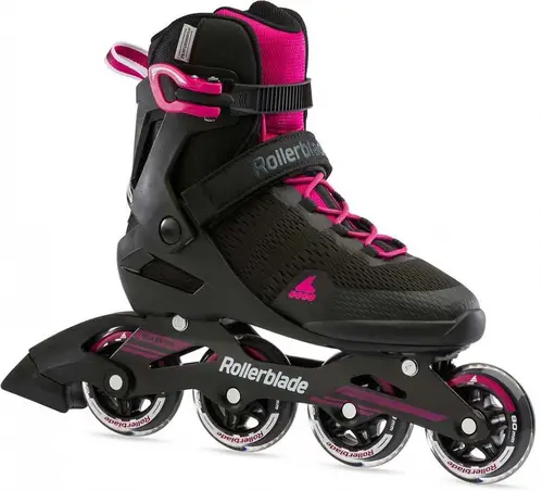 Rollerblade Sirio 80 W Inliner Rulleskøjte Sort/Raspberry