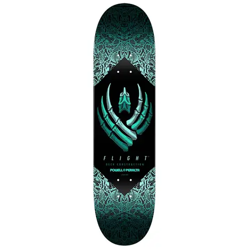 Powell Peralta Bones Flight Deck Teal 8.25 X 31.95