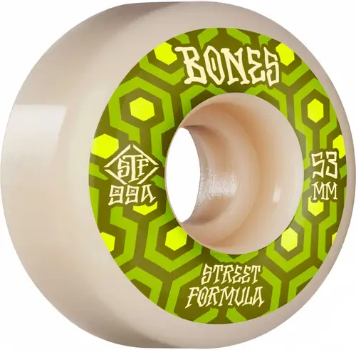 Bones Wheels STF Skateboard Hjul Retros 53mm V1 Standard 99A 4pk