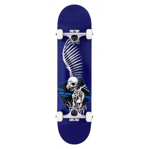 Birdhouse Skateboard Stage 1 Full Skull 2 Blue 7.5