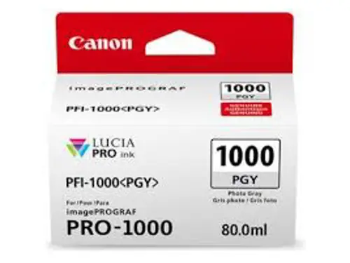 Canon Blæk Pfi-1000 PGY Photo Grey